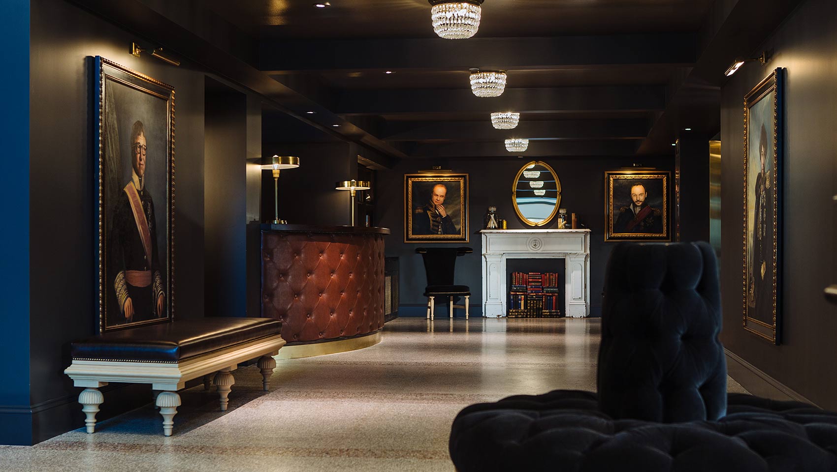 Kimpton palladian lobby