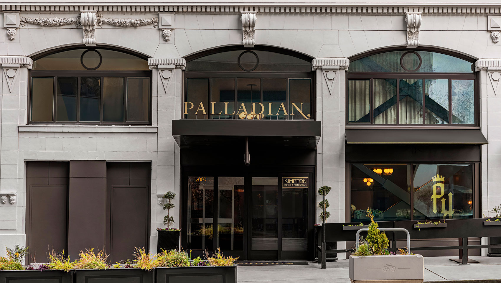 Palladian exterior