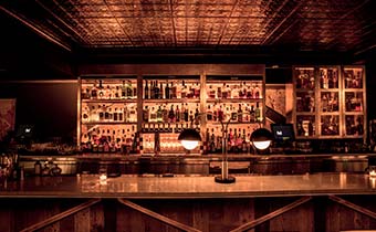 speakeasy style bar in belltown